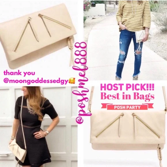 ::Stella & Dot Covet Waverly Crossbody/Clutch - Picture 1 of 16